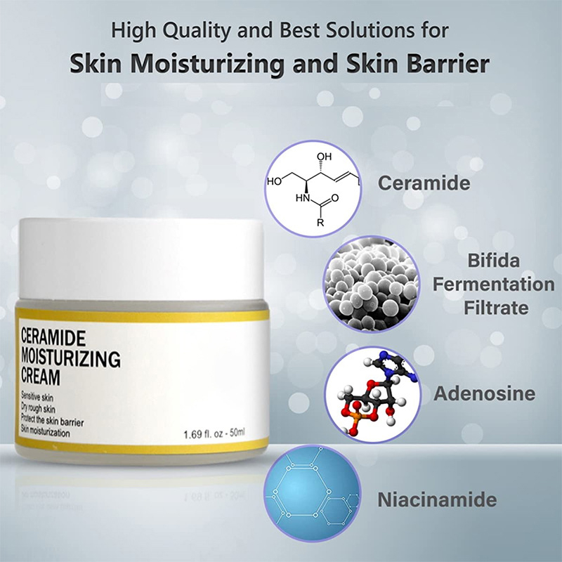 كريم السيراميد يرطب ويرطب البشرة ويحسن حالتها ويمنع جفافها وتشققها 50 جرام كريم السيراميد يرطب ويرطب البشرة ويحسن حالتها ويمنع جفافها وتشققها 50 جرام