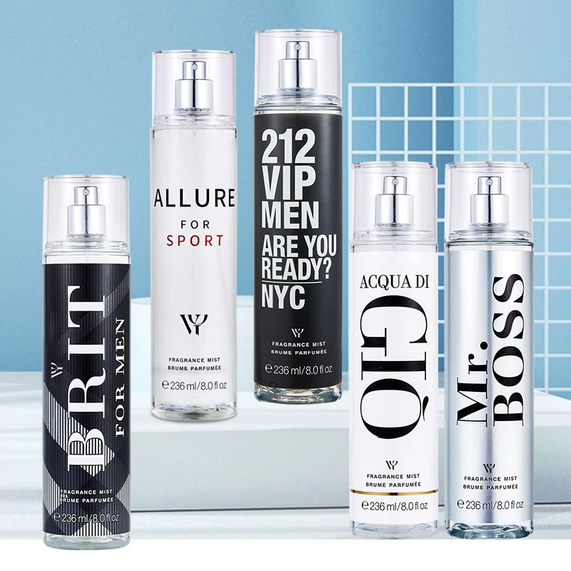 بخاخ عطر الجسم الأصلي بنكهة الأزهار والفواكه 236 مل عطر يدوم طويلاً للرجال بخاخ عطر الجسم الأصلي بنكهة الأزهار والفواكه 236 مل عطر يدوم طويلاً للرجال