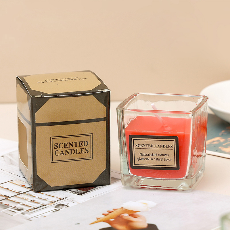 120 جرام من العطور المعطرة شموع معطرة منزلية قوية ذات رائحة عطرية تدوم طويلاً شموع معطرة في برطمانات