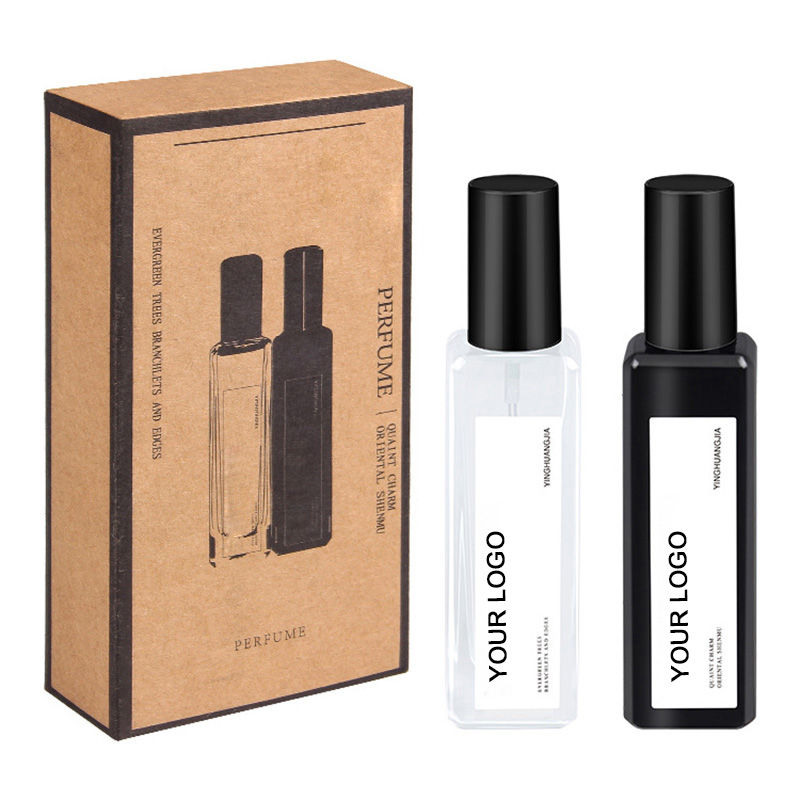 مجموعة هدايا عطر نسائية برائحة زهرية خفيفة تدوم طويلاً 30 مل*2