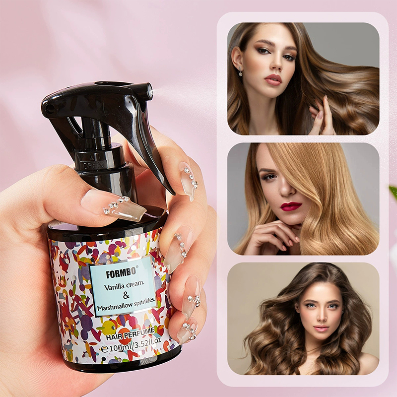 رذاذ شعر 100 مل ورذاذ حرير نسائي هدية عطر للشعر ورذاذ للجسم