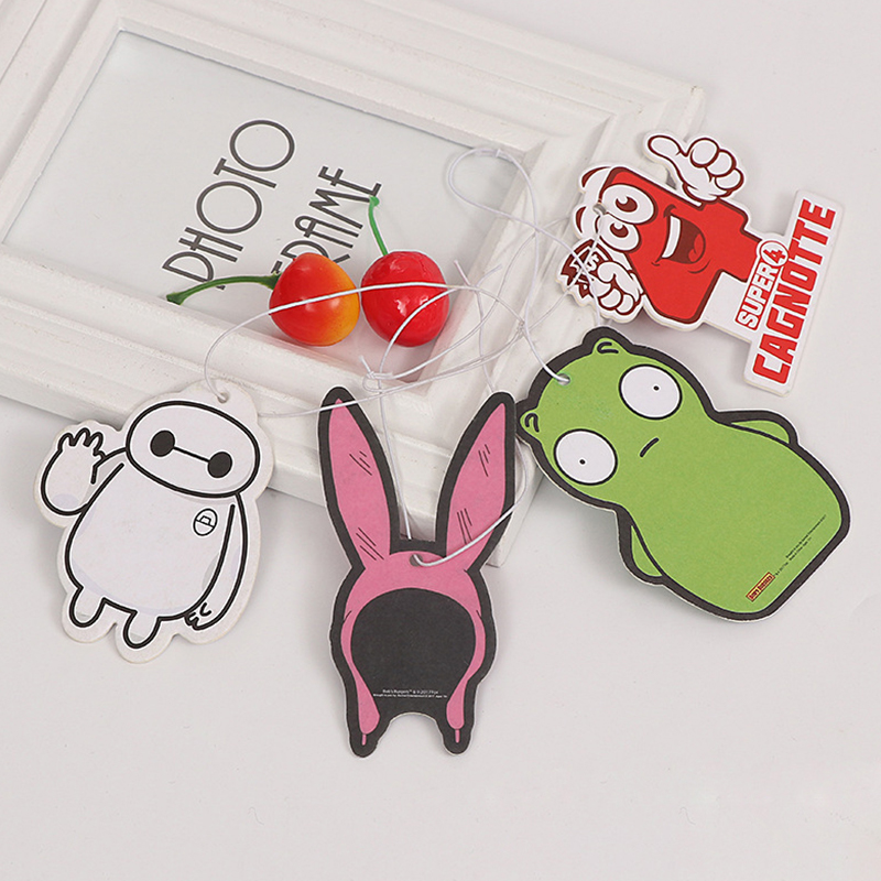 تصميم معطر هواء مضحك للسيارة/معطر هواء ورقي/معطر هواء معلق