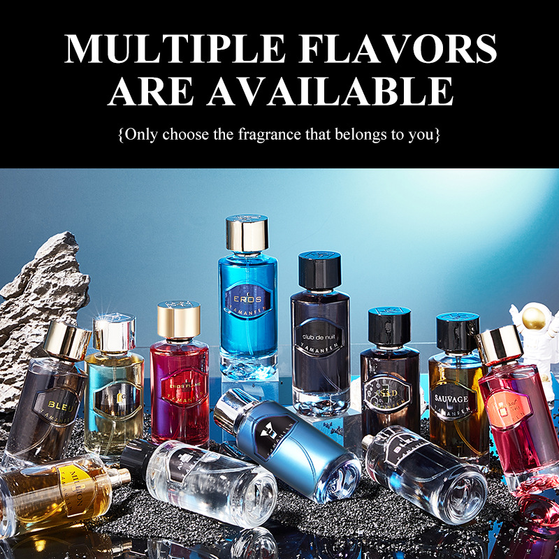 100 مل عطر رجالي برائحة الليمون والفواكه والزهور والفيرومون والزيت العطري ورذاذ العطر