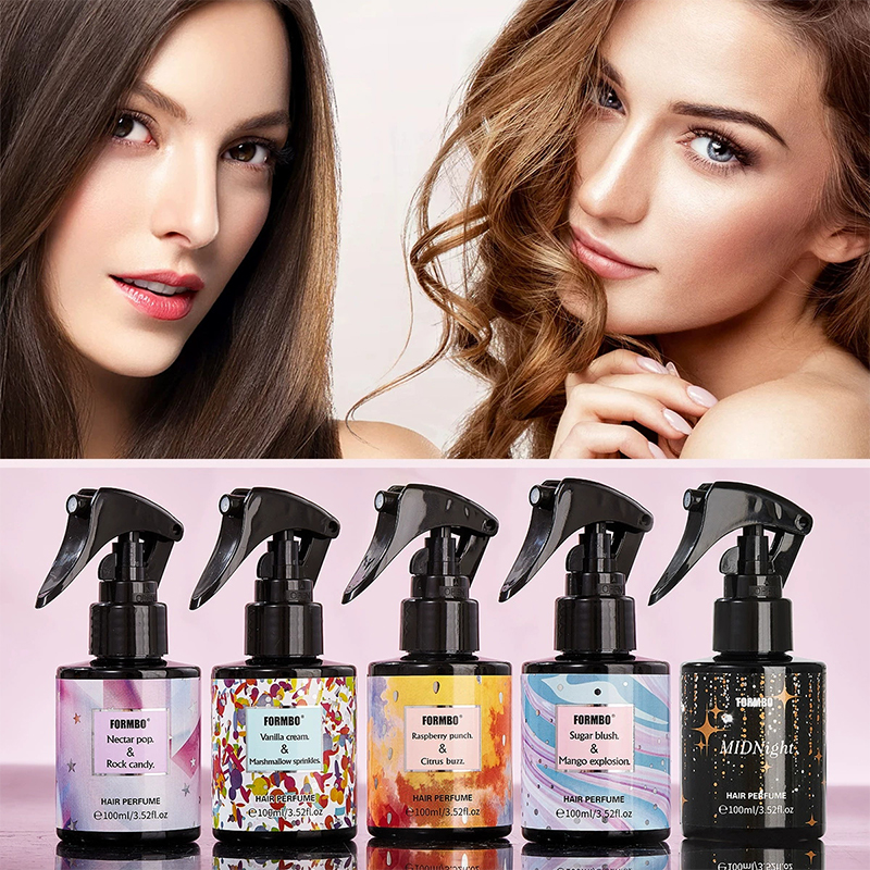 رذاذ شعر 100 مل ورذاذ حرير نسائي هدية عطر للشعر ورذاذ للجسم