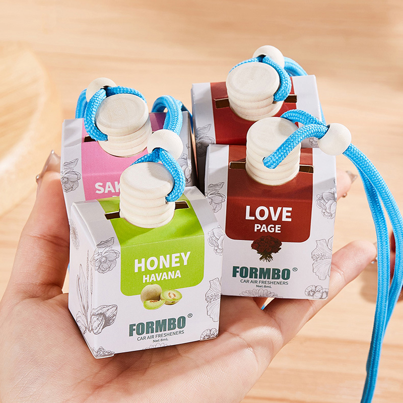 عطر بلوسوم آند بيري للسيارات - معطر هواء معلق بخلاصة الأزهار والفواكه الطبيعية إكسسوارات رائحة السيارات الفاخرة 8 مل