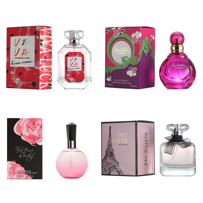 عطر نسائي أصلي 100 مل عطر نسائي طويل الأمد زجاجة زجاجية 100 مل