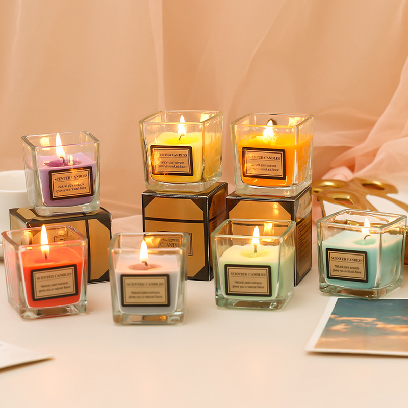 120 جرام من العطور المعطرة شموع معطرة منزلية قوية ذات رائحة عطرية تدوم طويلاً شموع معطرة في برطمانات