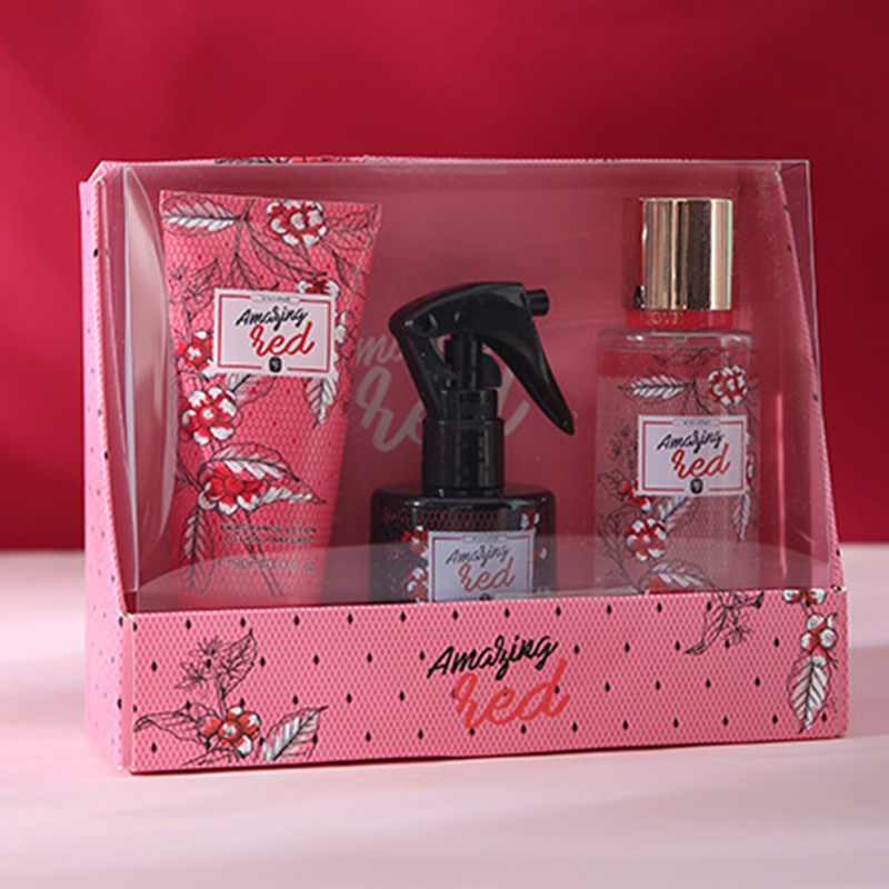 طقم عطر نسائي بخاخ عطر يدوم طويلاً سعة 150 مل طقم بخاخ شعر سعة 100 مل