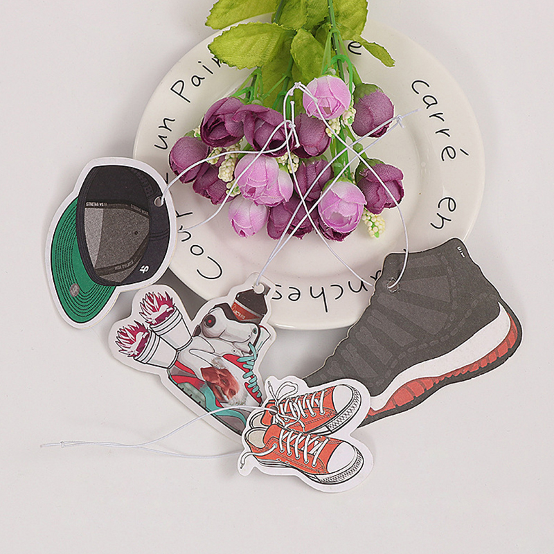 تصميم معطر هواء مضحك للسيارة/معطر هواء ورقي/معطر هواء معلق