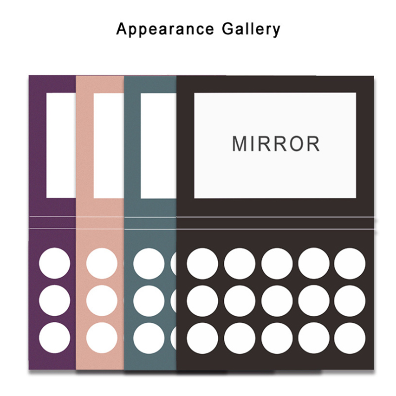 مجموعة ظلال العيون اللامعة غير اللامعة المضغوطة من مستحضرات التجميل بـ 15 لونًا