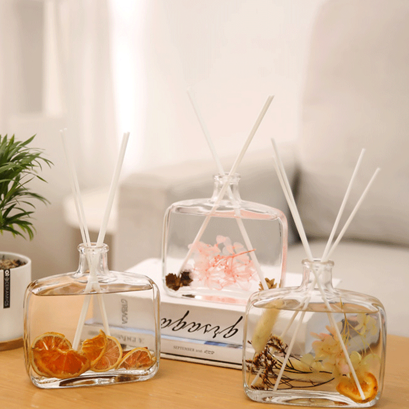 موزع عطر منزلي بزيت عطري عطري محفوظ على شكل زهرة جافة كهدية ديكور منزلي