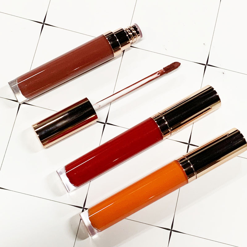 مستحضرات التجميل تصنع ملمع الشفاه بدون ملصق أحمر شفاه سائل غير لامع ملمع شفاه 30 لونًا