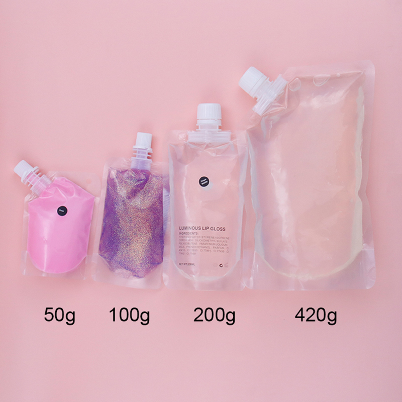 تغليف الحقائب قاعدة ملمع الشفاه ممتلئ الجسم ملمع الشفاه البائع ملمع الشفاه