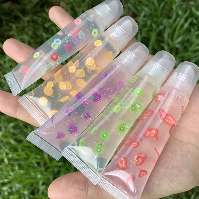 ملمع شفاه نباتي شفاف 12 لونًا