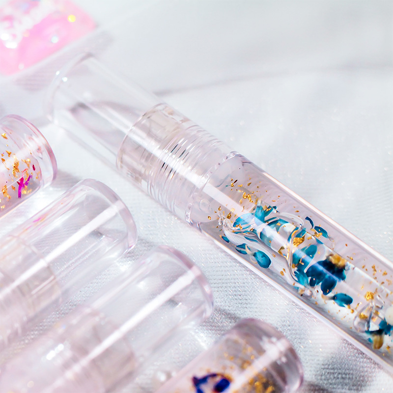 ملمع شفاه ليتل ديزي فلاور مرطب لامع شفاف شفاف يتغير درجة حرارته ملمع شفاه شفاف بدون شعار