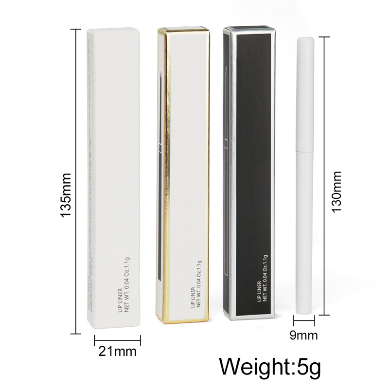 قلم تحديد الشفاه غير اللامع الأكثر مبيعًا، قلم تحديد الشفاه العاري المقاوم للماء