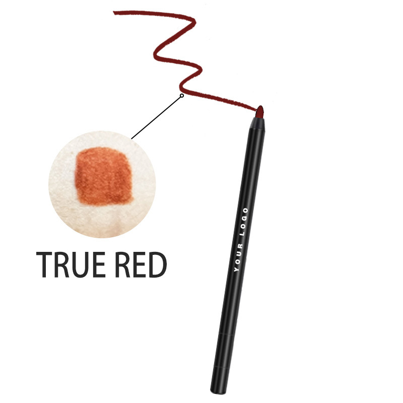 قلم تحديد العيون جل ناعم للغاية مقاوم للماء وخالي من القسوة على النباتات بخمسة ألوان