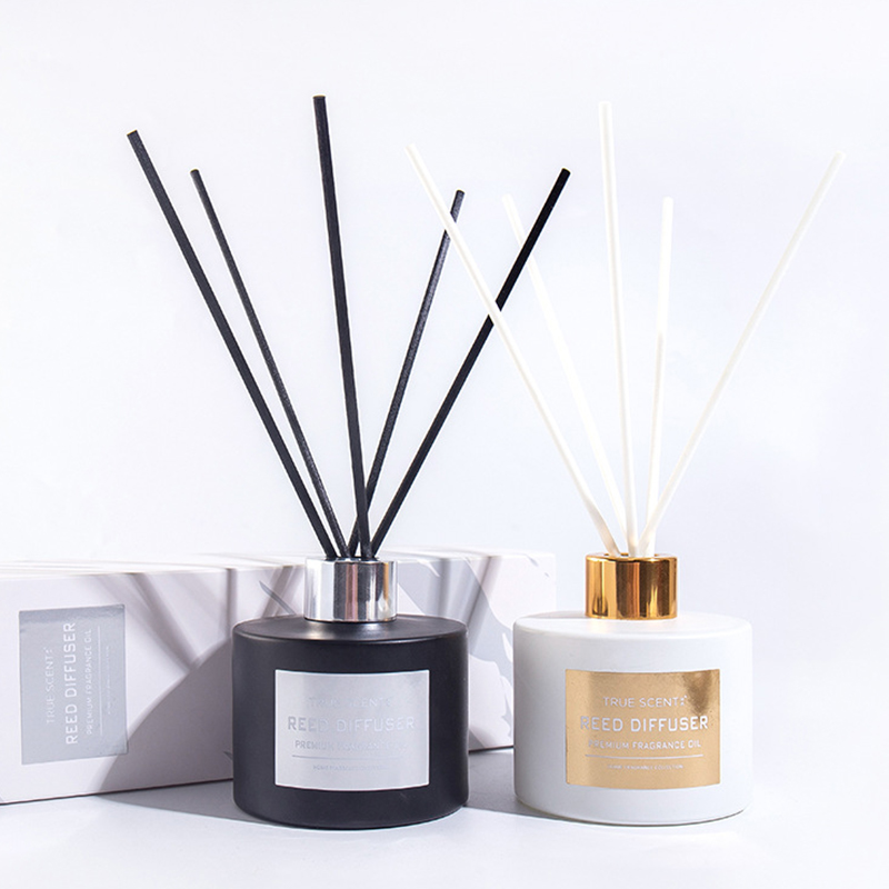 عطر منزلي 150 مل لمجموعة موزع القصب عطر زجاجي مع الروطان