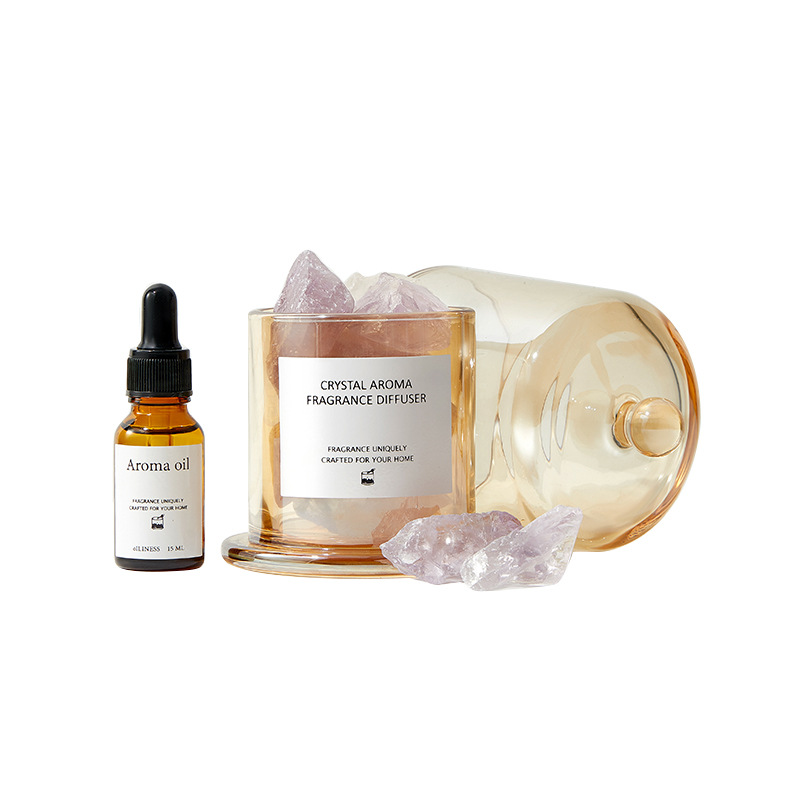 حجر كريستال منتشر حجر لا ينفجر حجر عطري هدية إبداعية للعطور الداخلية زينة الزيوت العطرية العلاج بالروائح