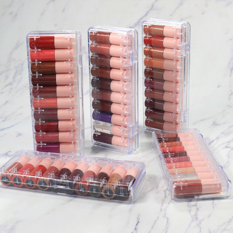 مجموعة أدوات صغيرة للأطفال من Sweet Candy Lipgloss Lip Gloss Pink Pigment Base للفتيات اللطيفات بدون شعار لامع شفاف