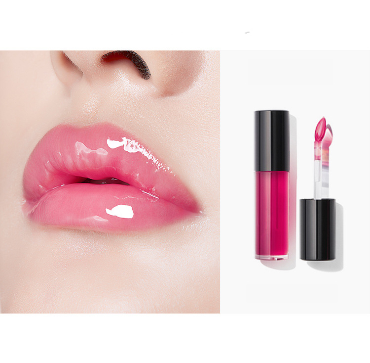 زيت الشفاه المرطب 100% نباتي لامع طبيعي أساس زيت الشفاه العضوي 3 ألوان