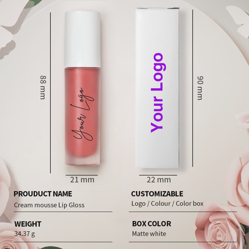 ملمع الشفاه مستحضرات التجميل كريم الشفاه المرطب الناعم أحمر الشفاه السائل ملمع الشفاه