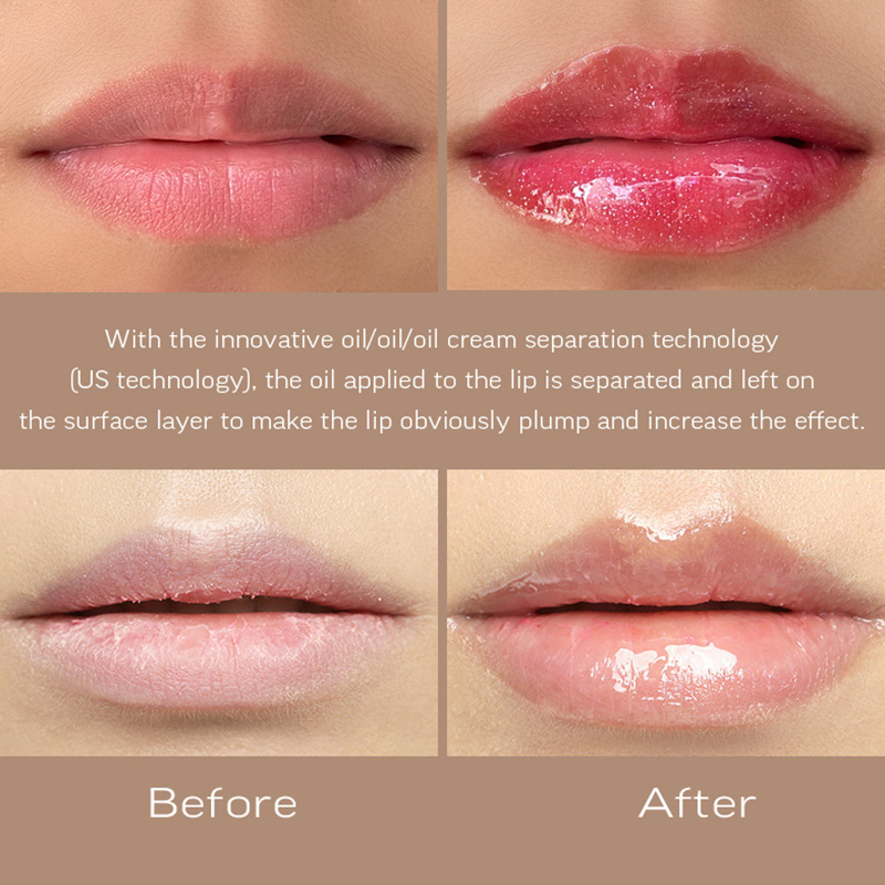 زيت بلامر الشفاه اللامع النباتي الجديد