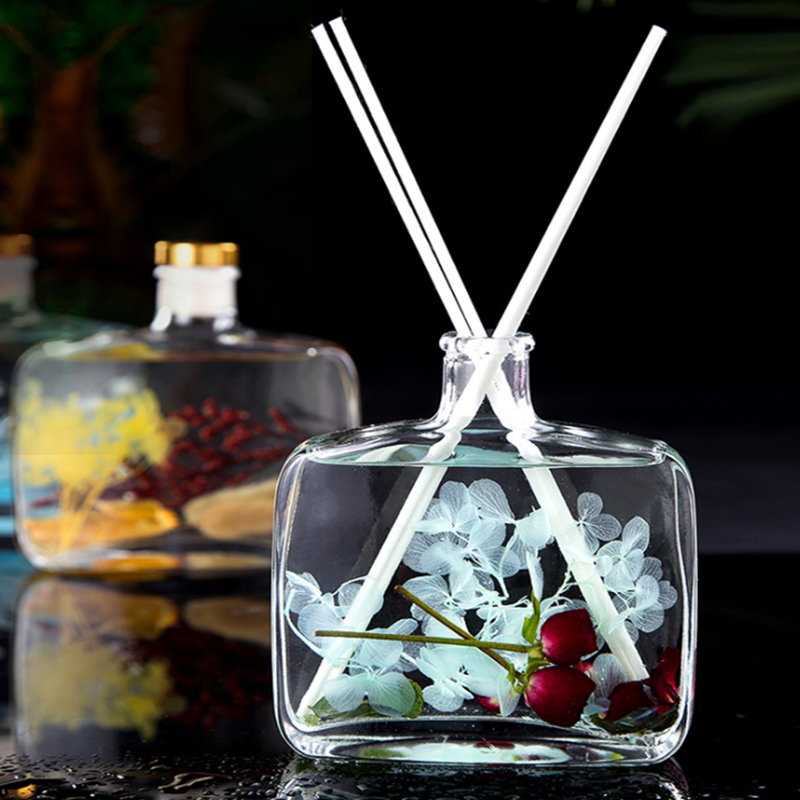 موزع عطر منزلي بزيت عطري عطري محفوظ على شكل زهرة جافة كهدية ديكور منزلي