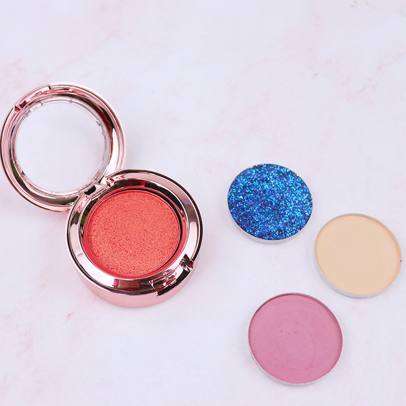 2.5 جرام من ظلال العيون المفردة عالية الصبغة، ظلال عيون فضفاضة لامعة، بودرة ظلال العيون