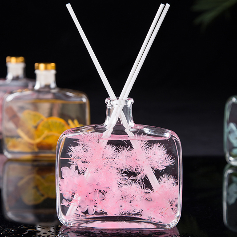 موزع عطر منزلي بزيت عطري عطري محفوظ على شكل زهرة جافة كهدية ديكور منزلي