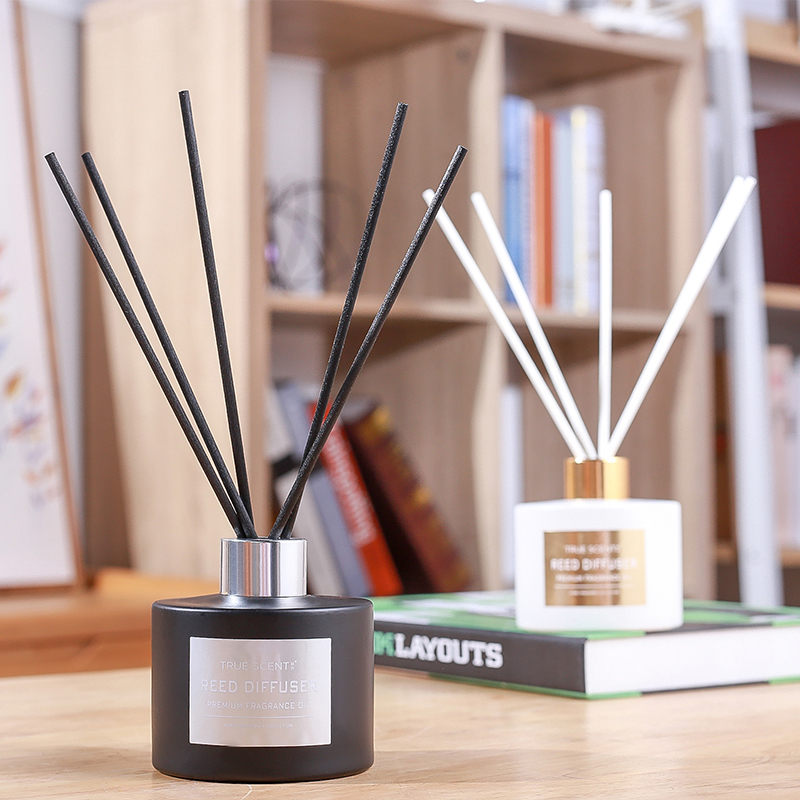 عطر منزلي 150 مل لمجموعة موزع القصب عطر زجاجي مع الروطان