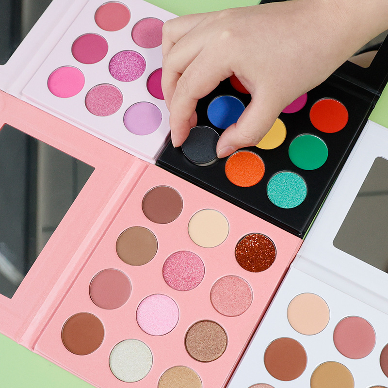 لوحة ظلال العيون من الورق المقوى للمكياج اختر ظلال العيون بالألوان الخاصة بك
