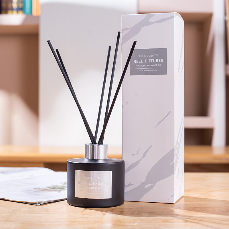 عطر منزلي 150 مل لمجموعة موزع القصب عطر زجاجي مع الروطان